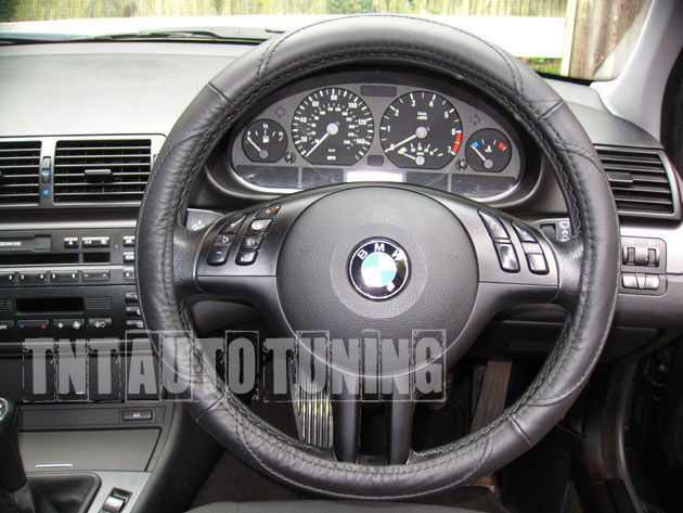 Couverture tressée de volant de voiture personnalisée, 100% adapté à la BMW  E60 (berline) 530d 2003-2009 E61 (Touring) 2004 2005-2009, accessoires de  voiture - AliExpress