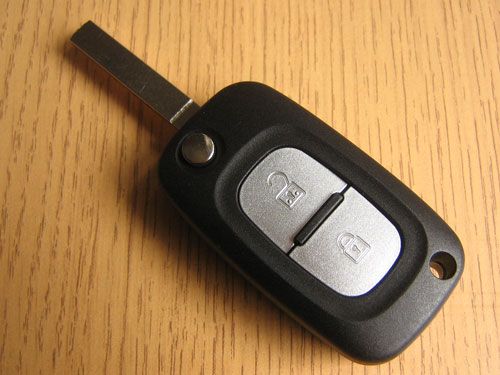 2Tasten Ersatz Klappschlüssel Schlüssel Gehäuse für Renault Clio Modus Twingo 
